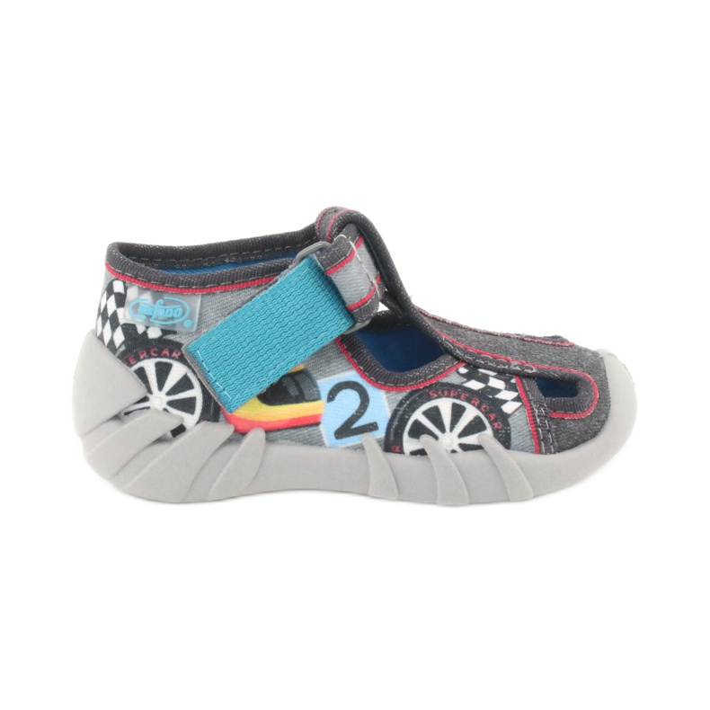 Calzado infantil befado 190P096 gris multicolor