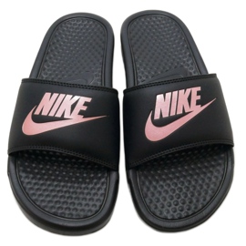 Nike Benassi Just Do It W 343881-007 negro rosado