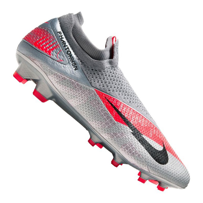 Zapatos de fútbol Nike Phantom Vsn 2 Elite Df Fg M CD4161-906 multicolor plata