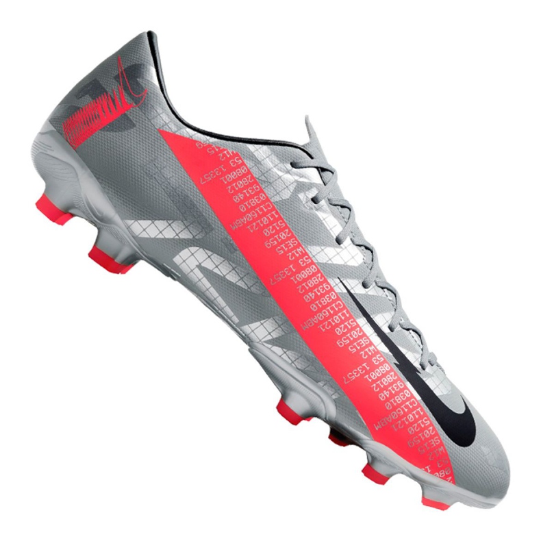 Zapatos de fútbol Nike Vapor 13 Academy Mg AT5269-906 multicolor plata