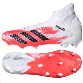 Botas de fútbol adidas Predator 20.3 Fg M EG0910 multicolor blanco