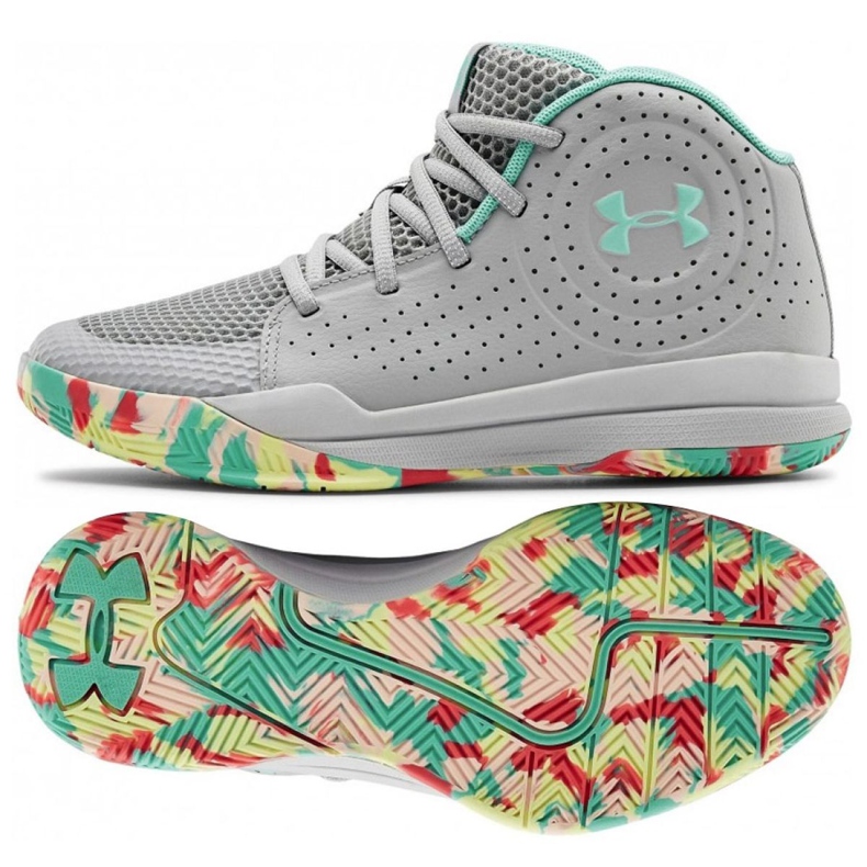 Under Armour Gs Jet 2019 Jr.3022121-102 multicolor gris Under Armour Gs Jet 2019 Jr.3022121-102 multicolor gris
