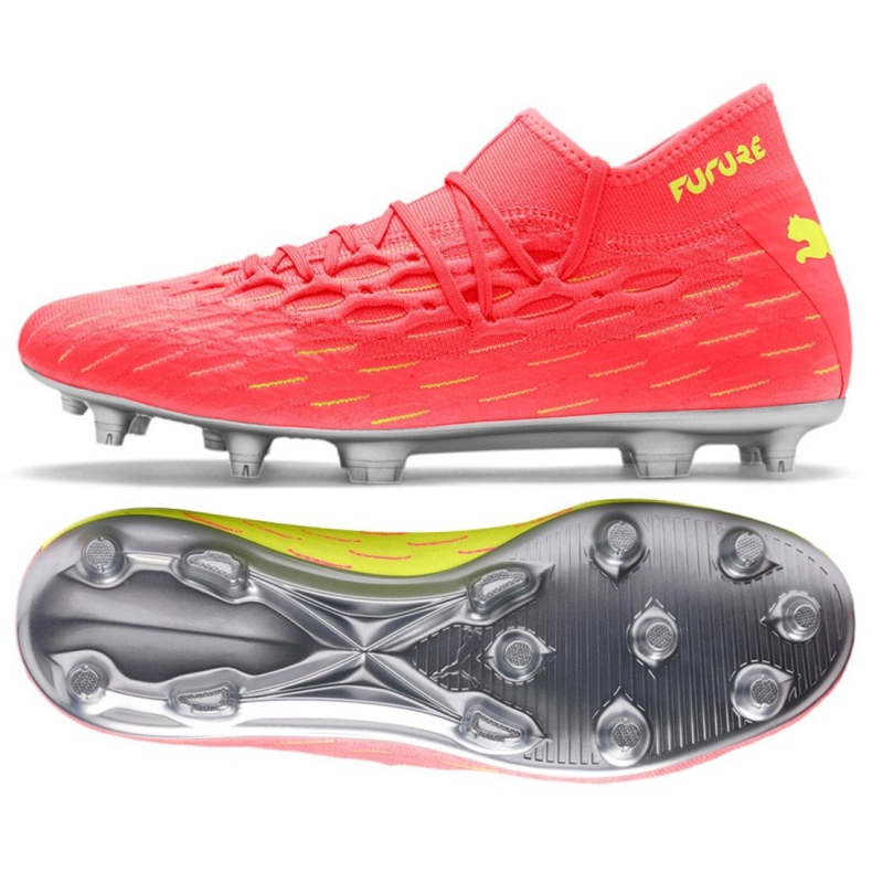 Botas de fútbol Puma Future 5.2 Netfit Osg FG / AG M 105934 01 rojo rojo