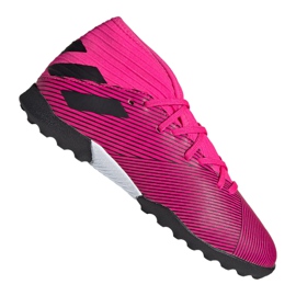 Zapatillas Adidas Nemeziz 19.3 Tf Jr F99944 rosa