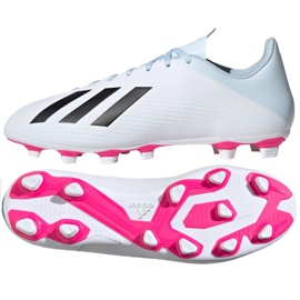 Botas de fútbol adidas X 19.4 FxG M EF1699 multicolor blanco