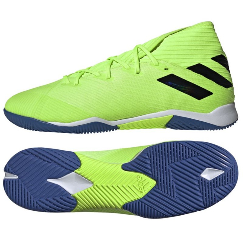 Zapatos de interior adidas Nemeziz 19.3 In M FV3995 multicolor verde
