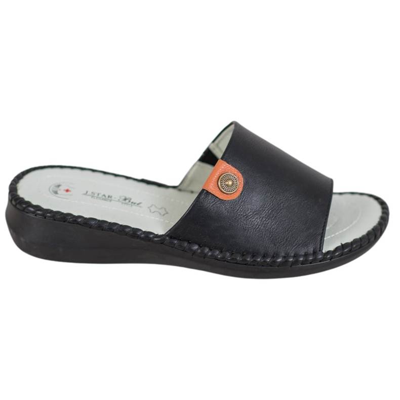 J. Star Zapatillas Casual Eco Piel negro