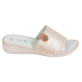 J. Star Zapatillas Casual Eco Piel dorado