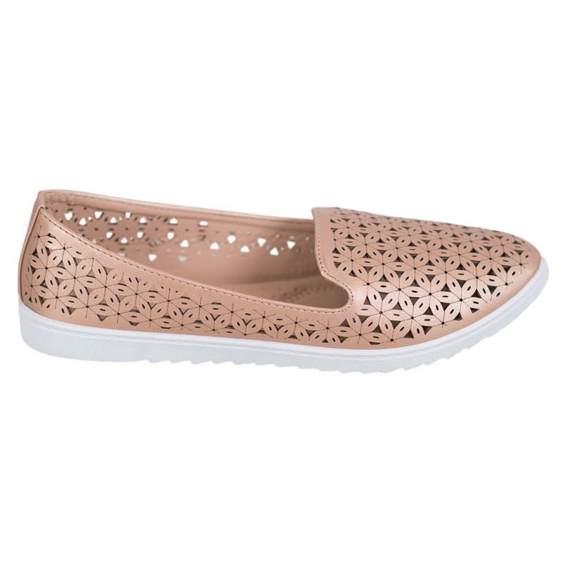 Renda Señores cómodos calados amarillo Renda Señores cómodos calados amarillo