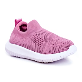 Apawwa Zapatillas Deportivas Infantiles Slip-On Rosa Eltros rosado