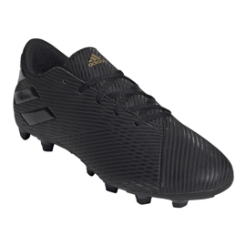 Botas de fútbol adidas Nemeziz 19.4 FxG M F34394 negro Botas de fútbol adidas Nemeziz 19.4 FxG M F34394 negro