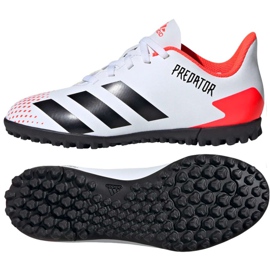 Botas de fútbol adidas Predator 20.4 FxG Jr EG0933 multicolor blanco