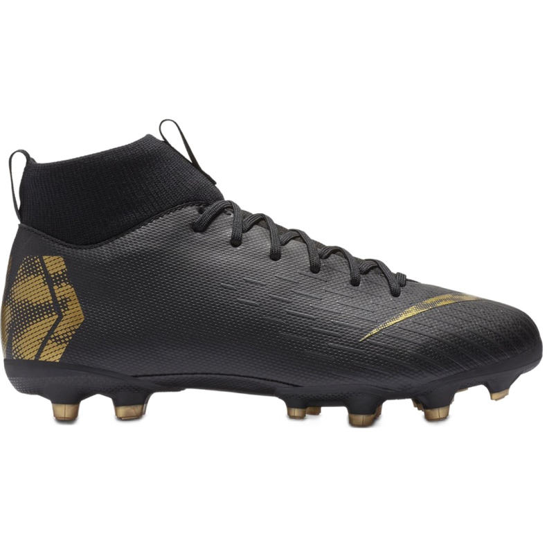 Zapatillas de fútbol Nike Mercurial Superfly 6 Academy Mg Jr AH7337-077 negro