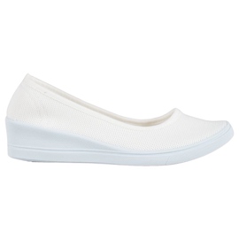 SHELOVET Bailarinas Casuales Blancas blanco