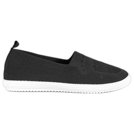 Via Giulia  Slipons negros Via Giulia  Slipons negros