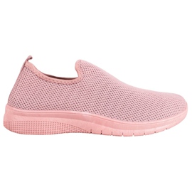 Super Mode Calzado deportivo sin cordones rosado