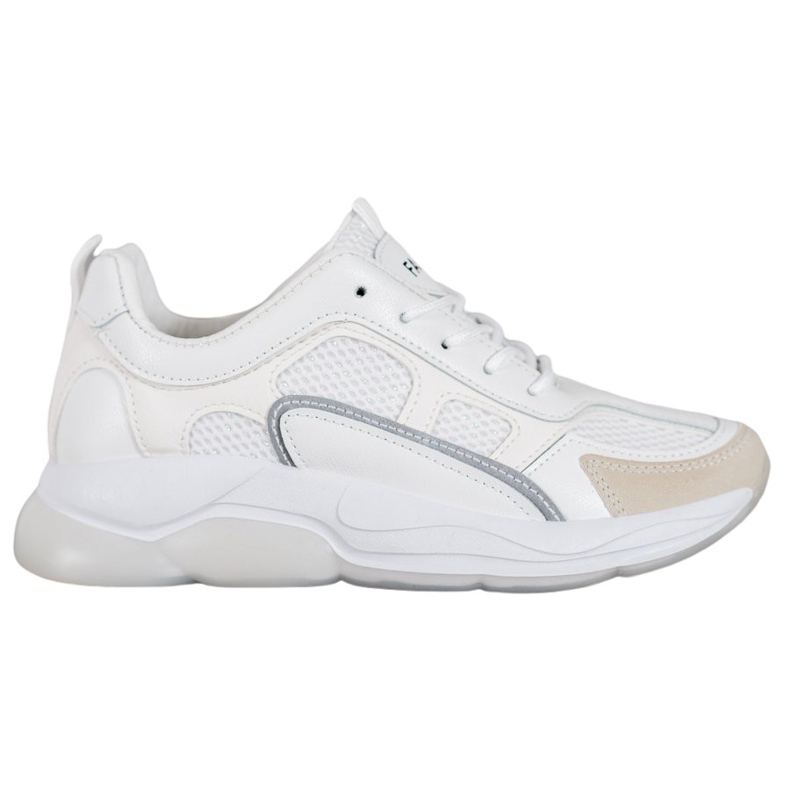 Via Giulia  Zapatillas de deporte con purpurina a la moda blanco