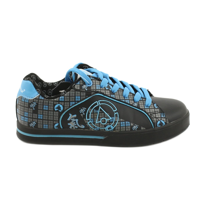 Zapatillas Deportivas McArthur 13-bk negro azul gris
