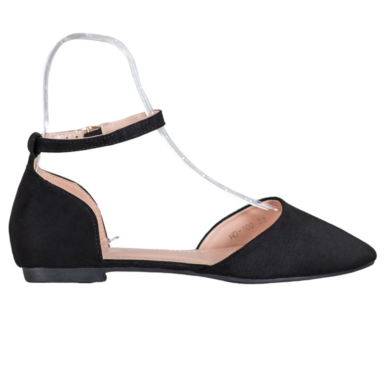 Diamantique Zapatos de salón clásicos con hebilla negro