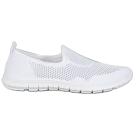 Bona Slipons calados blanco