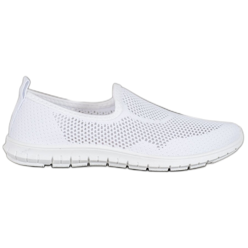 Bona Slipons calados blanco