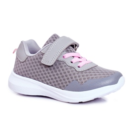 EVE Zapatilla Deportiva Infantil Con Velcro Gris Mirabell