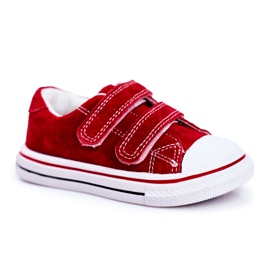 Apawwa Zapatillas Infantiles Red Stavia Velcro rojo rojo Apawwa Zapatillas Infantiles Red Stavia Velcro rojo rojo