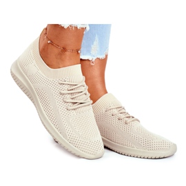 Zapatillas Deportivas Mujer Glorias Beige Claro