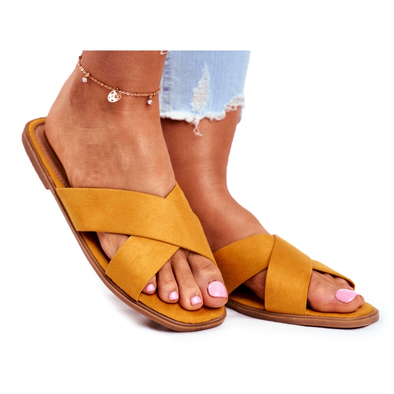 Pantuflas de Mujer, Rayas, Amarillo Filipinas