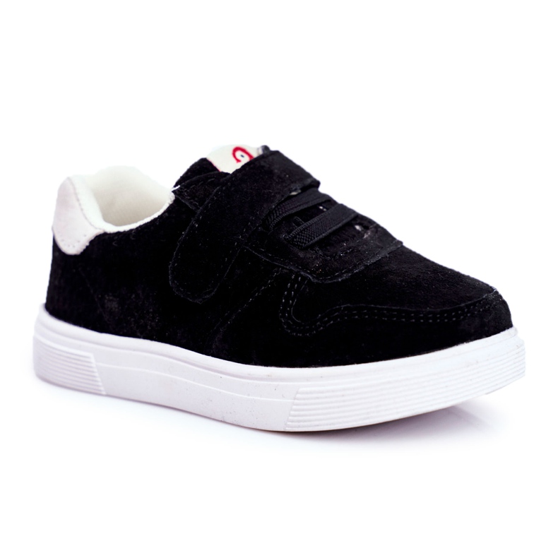 Apawwa Zapatillas Infantiles Ante Velcro Negro Trelmo ['negro']