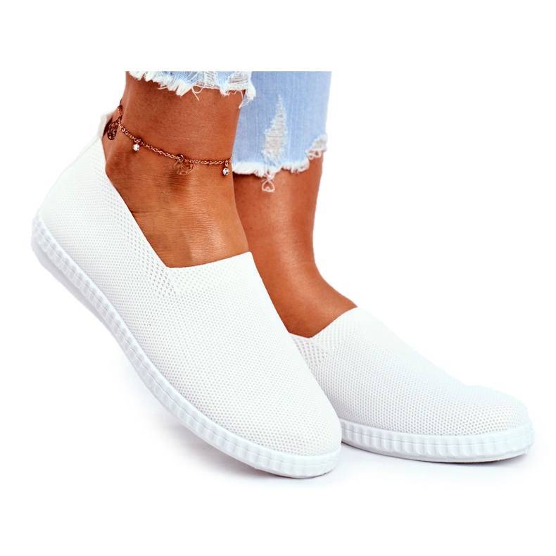 Zapatillas de Mujer Zapatillas sin Cordones Blanco Grigio