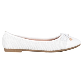 Diamantique Bailarinas Con Malla blanco