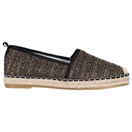 Seastar Alpargatas Textiles beige negro