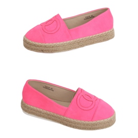 Alpargatas de mujer Neon T341P Rosa Fluorescente rosado