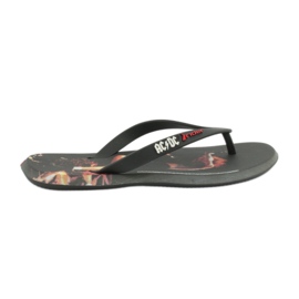 RIDER 82799 Chanclas ACDC THONG AD hombre BRASIL negro multicolor