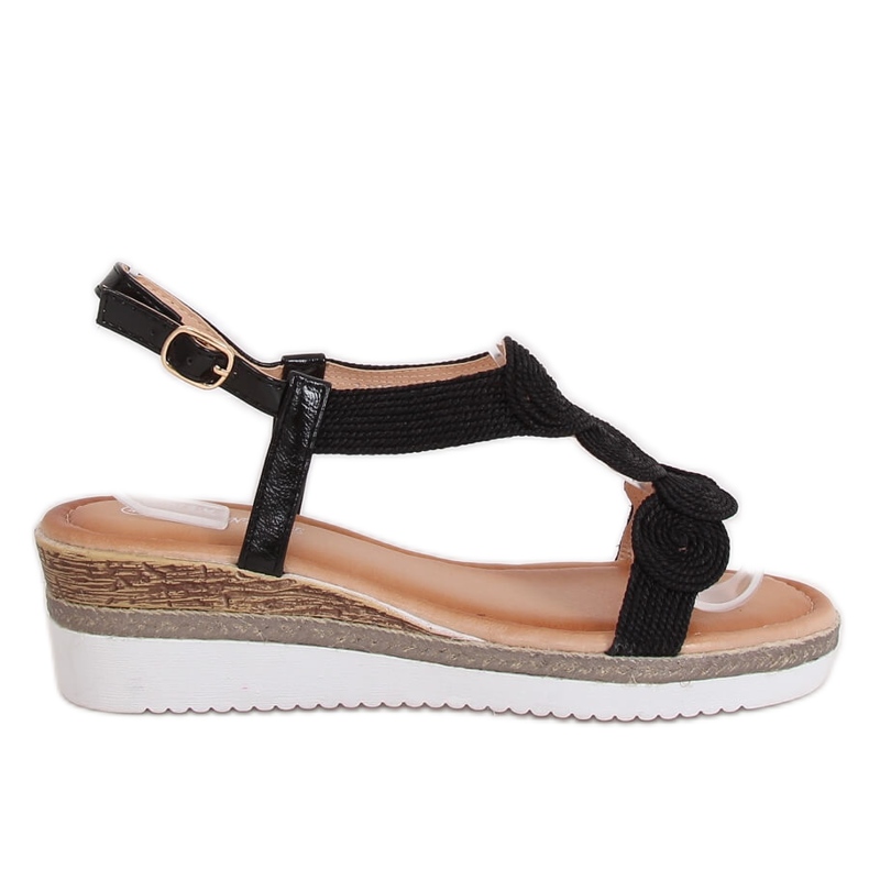 Sandalias de mujer negras L6628 Negra negro