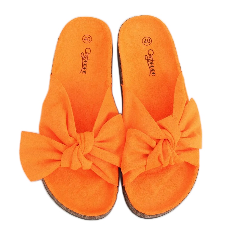 Zapatilla de corcho naranja G-580 Naranja