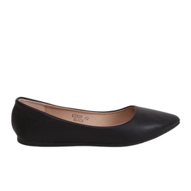 Bailarinas con puntera almendra negra CD53P Negra negro