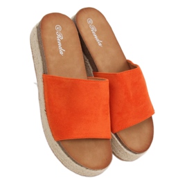 Zapatilla alpargatas naranja 10-215 Naranja