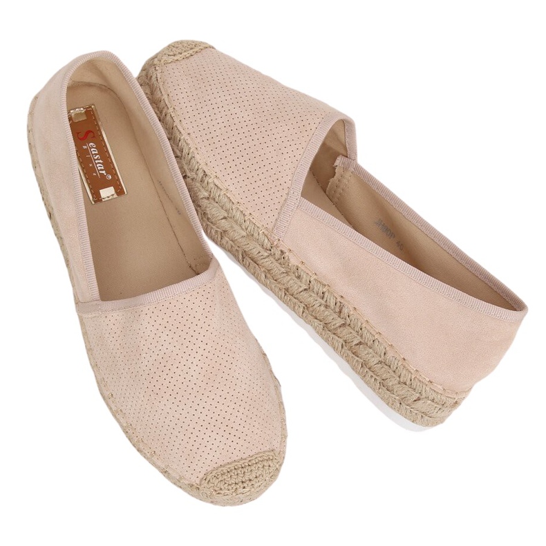 Alpargatas beige para mujer JH90P Beige Alpargatas beige para mujer JH90P Beige