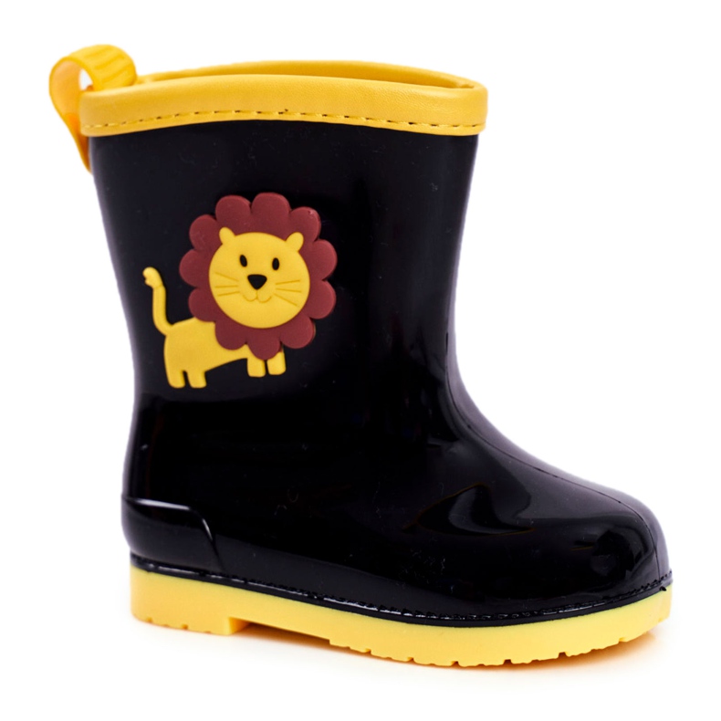 Chanclos de goma negros para niños León