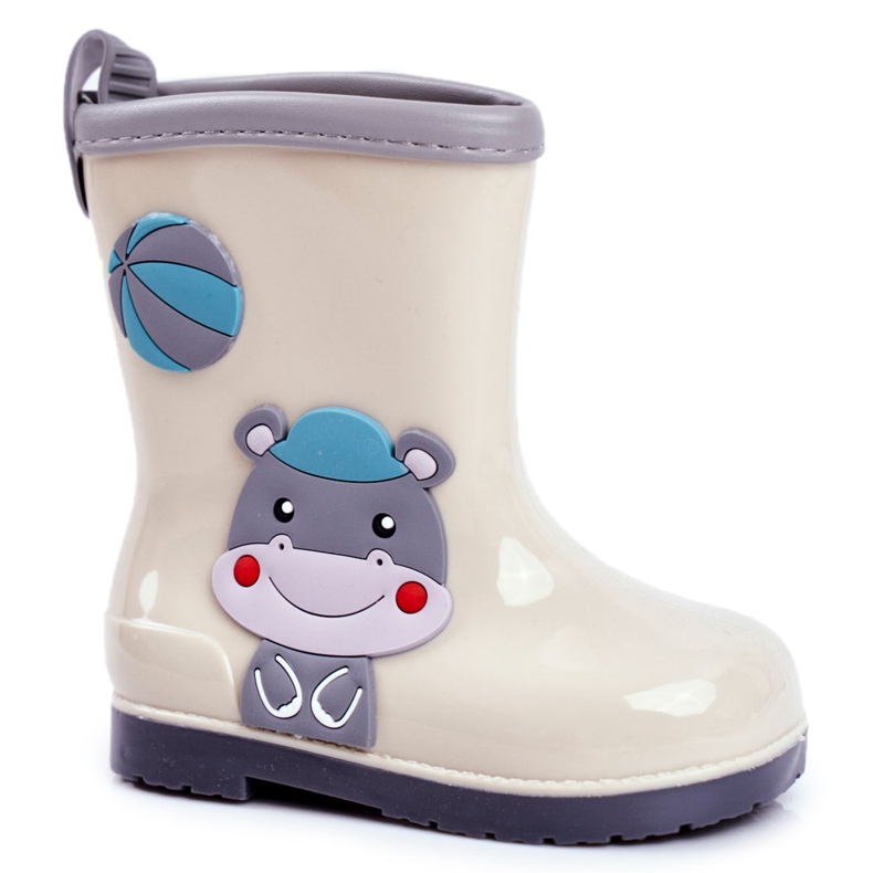 Chanclos de goma para niños Gris Hipo