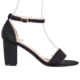 Anesia Paris Sandalias de tacón negro Anesia Paris Sandalias de tacón negro