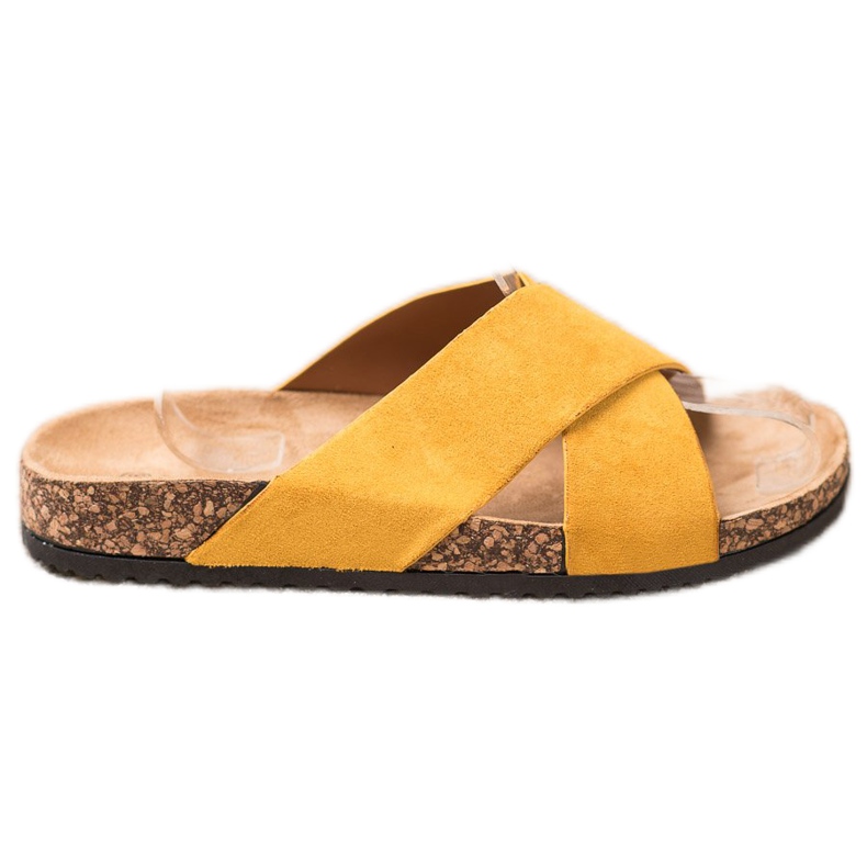 Nio Nio Zapatillas casuales en la plataforma amarillo