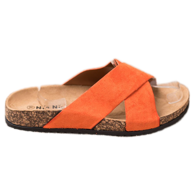 Nio Nio Zapatillas casuales en la plataforma naranja