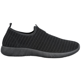 Melisa Zapatos sin cordones textiles negro