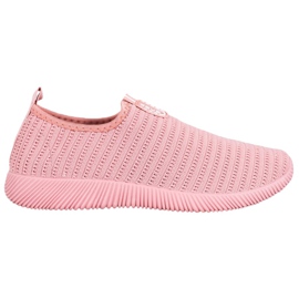 Melisa Zapatos sin cordones textiles rosado