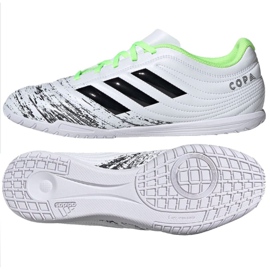 Zapatos de interior adidas Copa 20.4 In M EF1771 multicolor blanco
