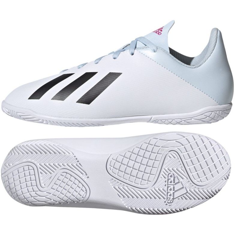 Zapatos de interior adidas X 19.4 In Jr EF1624 multicolor blanco
