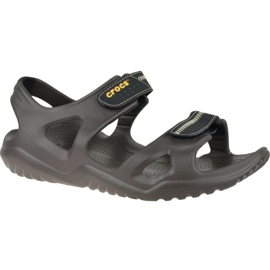 Sandalias Crocs Swiftwater River M 203965-23K marrón